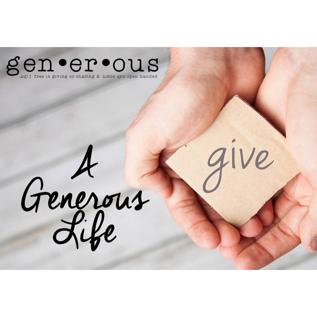10-28-18 - A Generous Life episode artwork