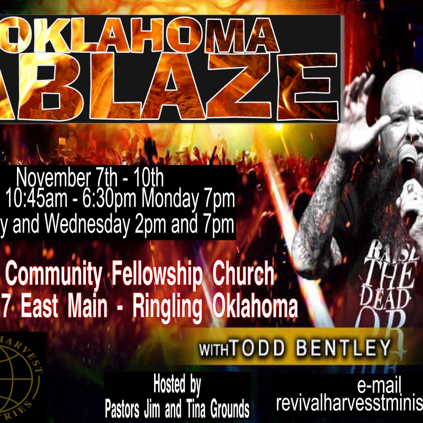 Oklahoma Ablaze 2021 Impartation Service!!