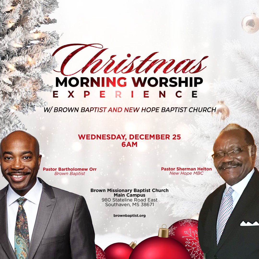 Christmas Morning Worship Experience | Pastor Sherman Helton Christmas Morning Worship Experience | Pastor Sherman Helton