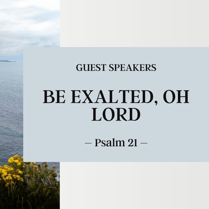 Be Exalted, Oh Lord | Guest Speakers episode artwork