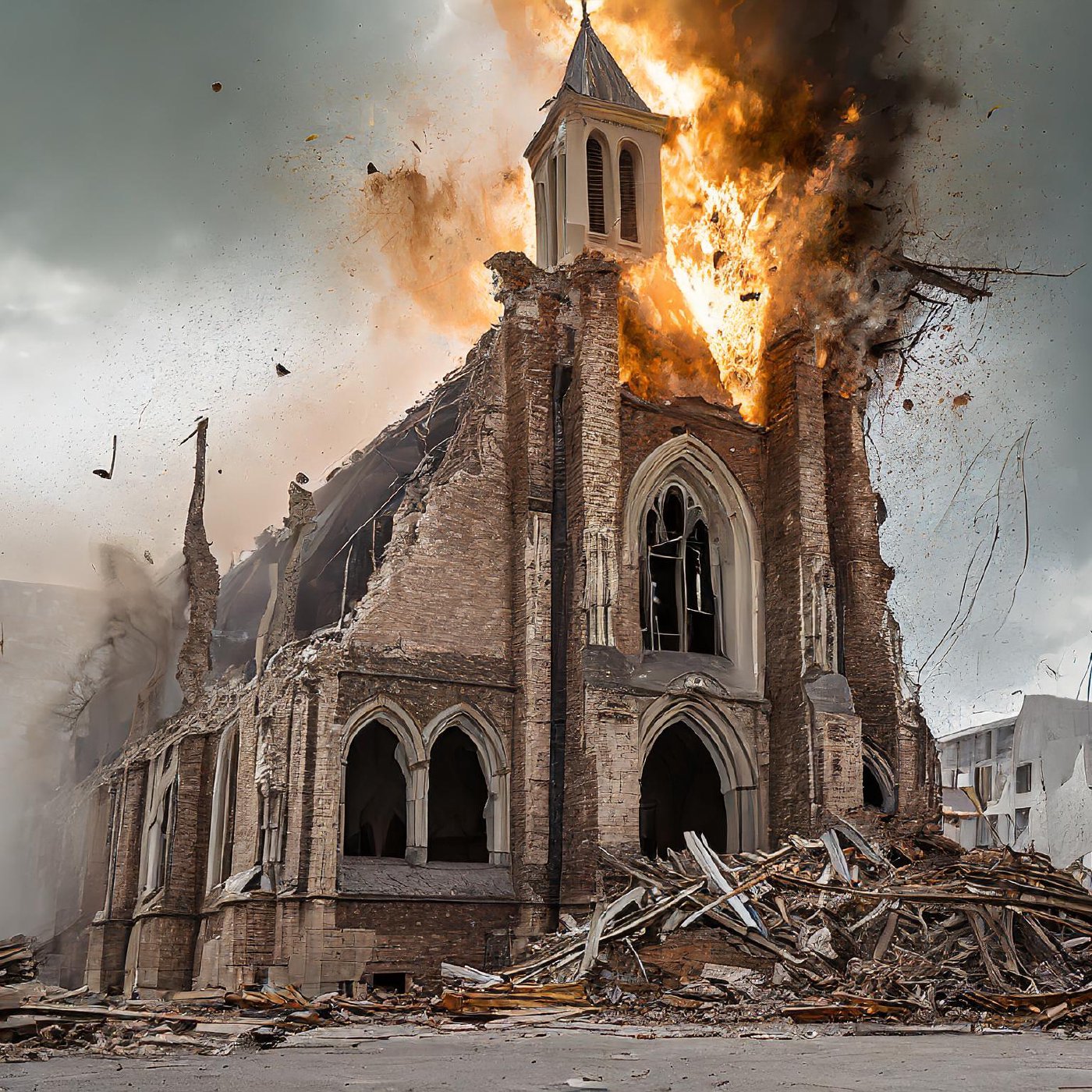 The Destruction of the Apostate Church episode artwork