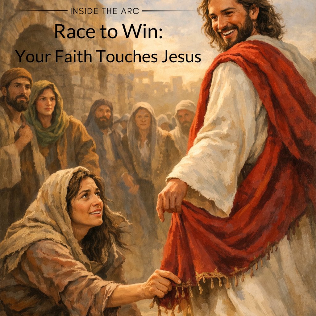 Race To Win - Your Faith Touches Jesus episode artwork