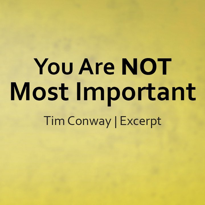 You Are Not Most Important episode artwork