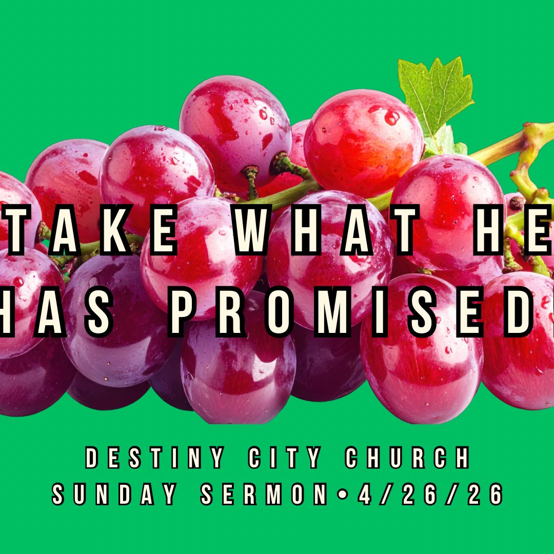 Take What He Has Promised Sunday Service April 26, 2026 episode artwork