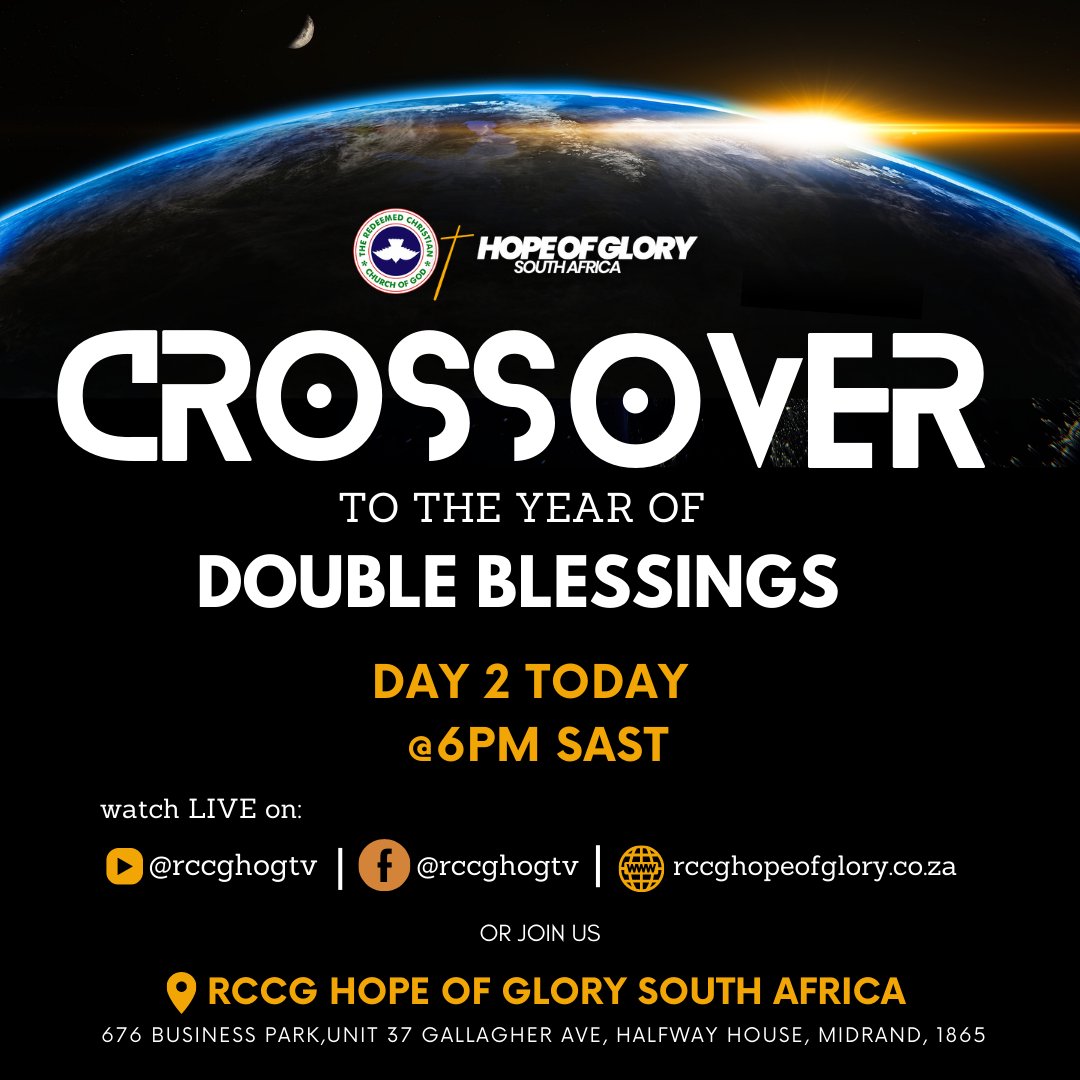 The Hope Of Glory - RCCG