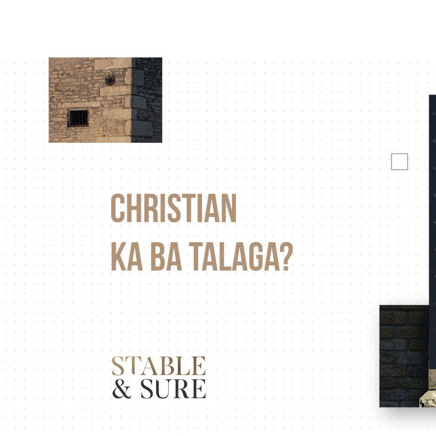 Stable & Sure Week 1: Jeff Eliscupidez | Christian ka ba talaga?