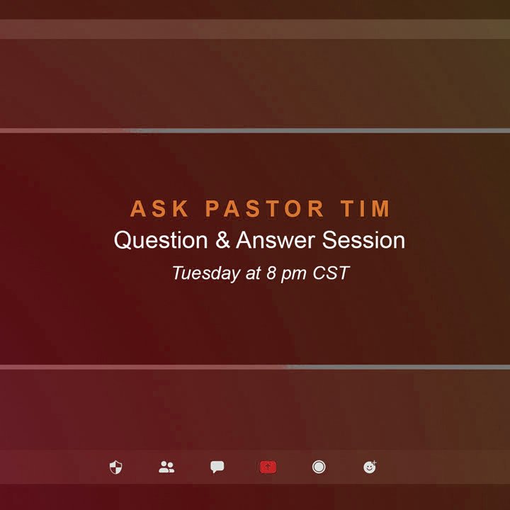 Ask Pastor Tim – Biblical Question & Answer Session #10 episode artwork