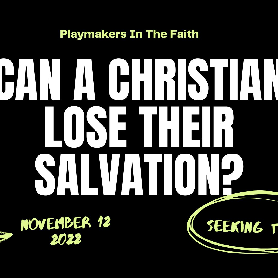 Playmakers In The Faith