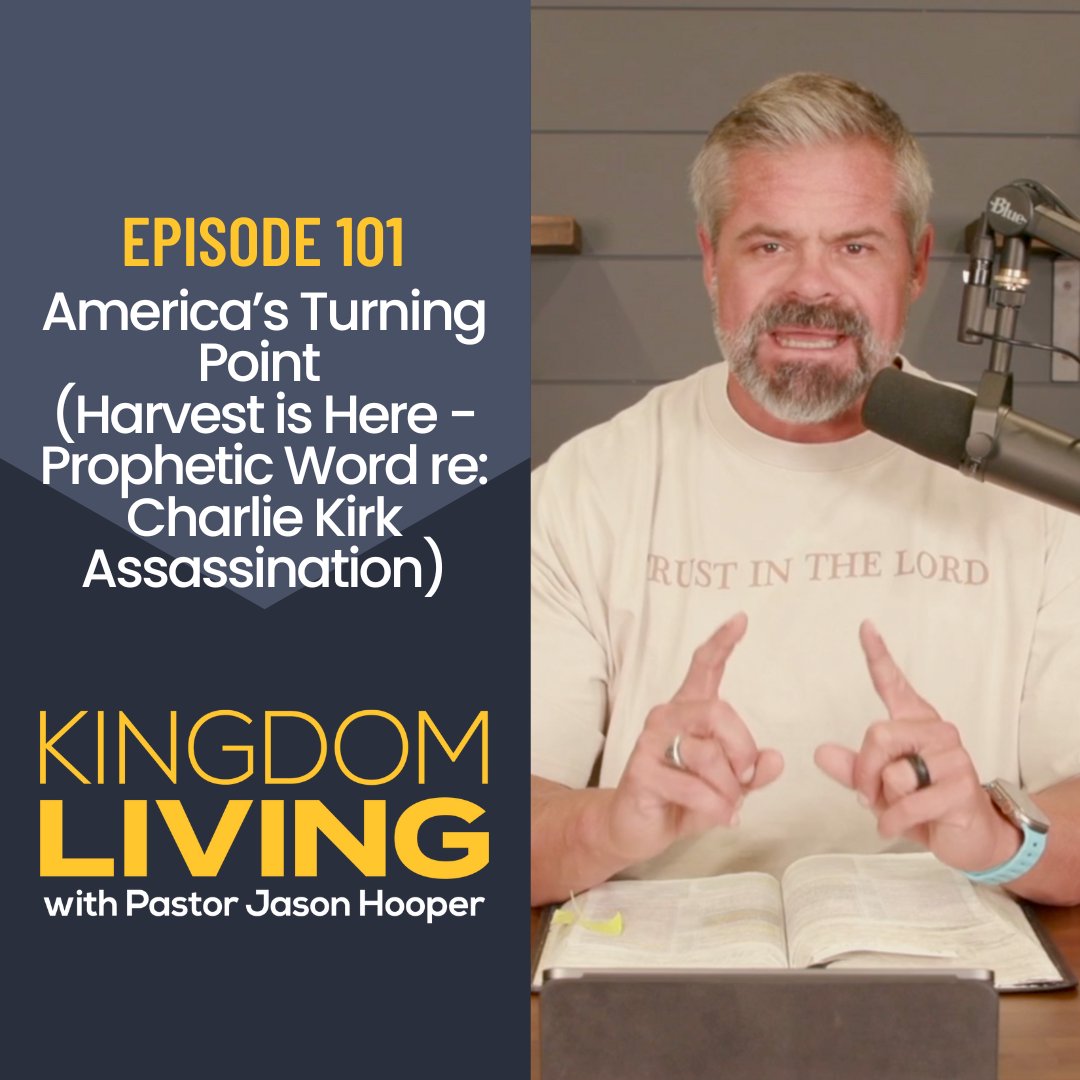 America’s Turning Point (Harvest is Here - Prophetic Word re: Charlie Kirk Assassination)