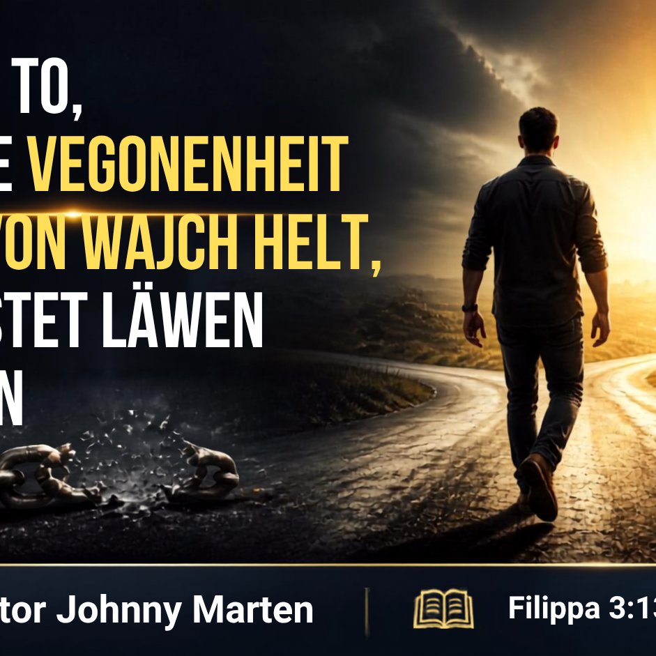 Lot nich to, daut dee Vegonenheit die doavon wajch helt, dien bastet Läwen to läwen - Pastor Johnny episode artwork