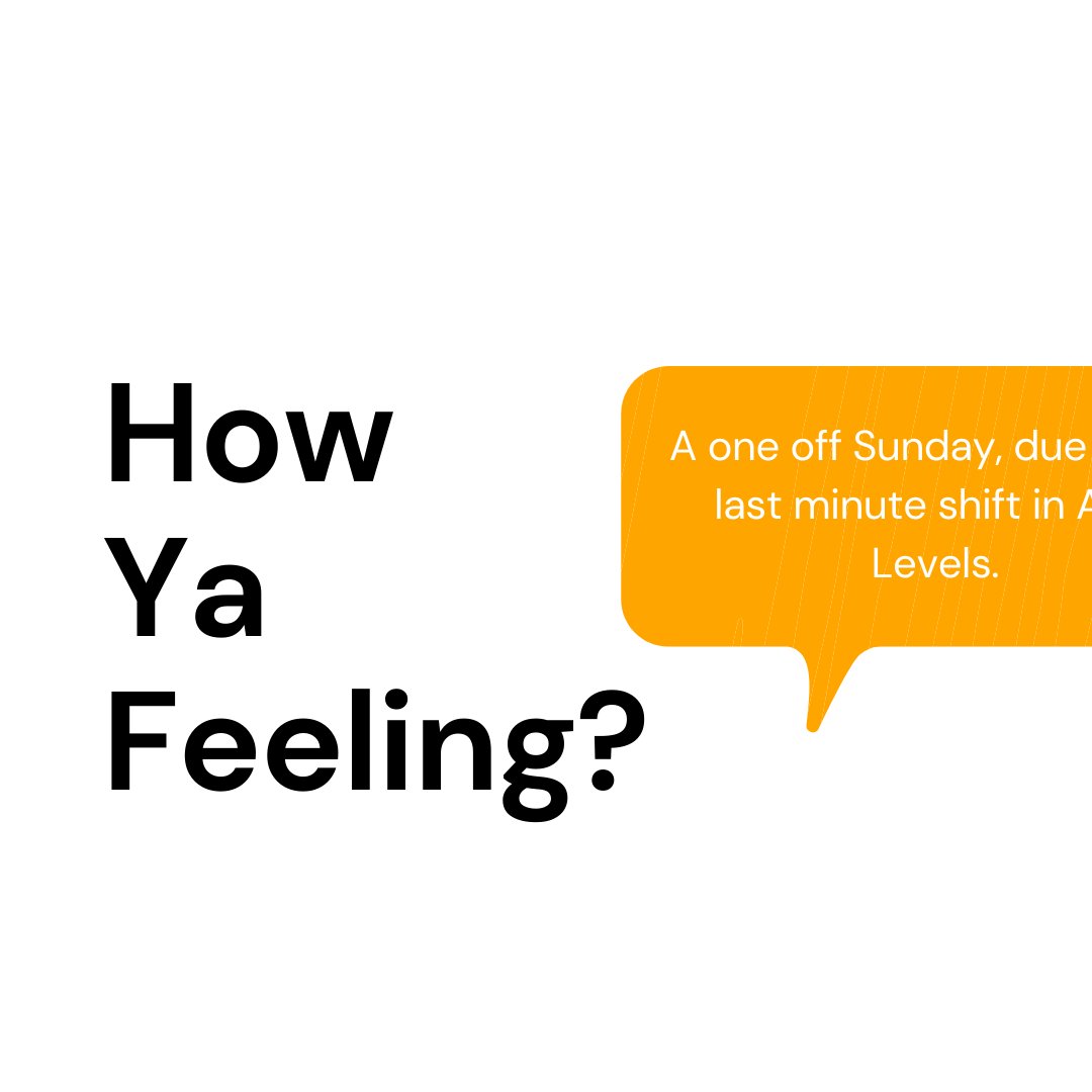 How ya feeling?
