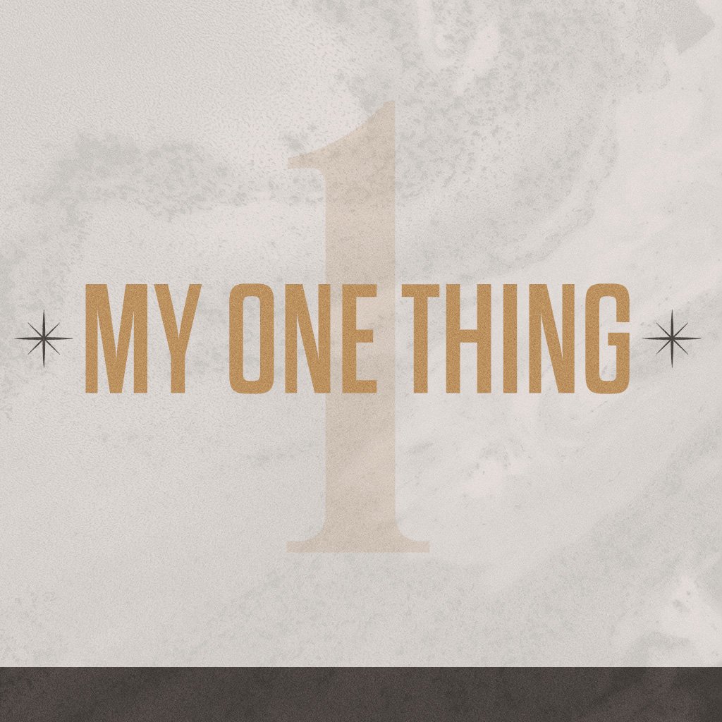 My One Thing episode artwork