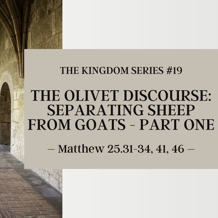 The Olivet Discourse: Separating Sheep from Goats - Part One | The Kingdom Series #19 episode artwork