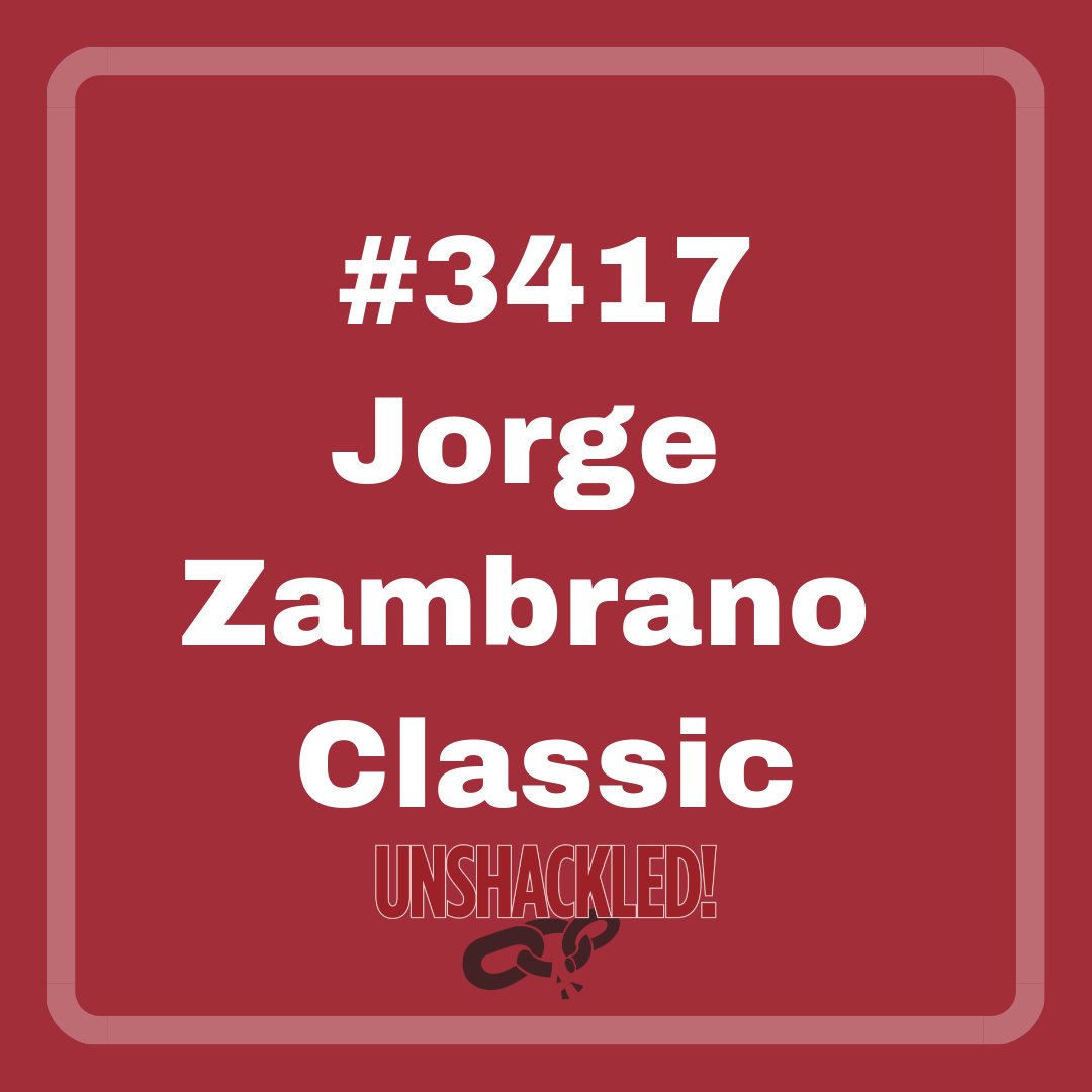 3417 Jorge Zambrano Classic