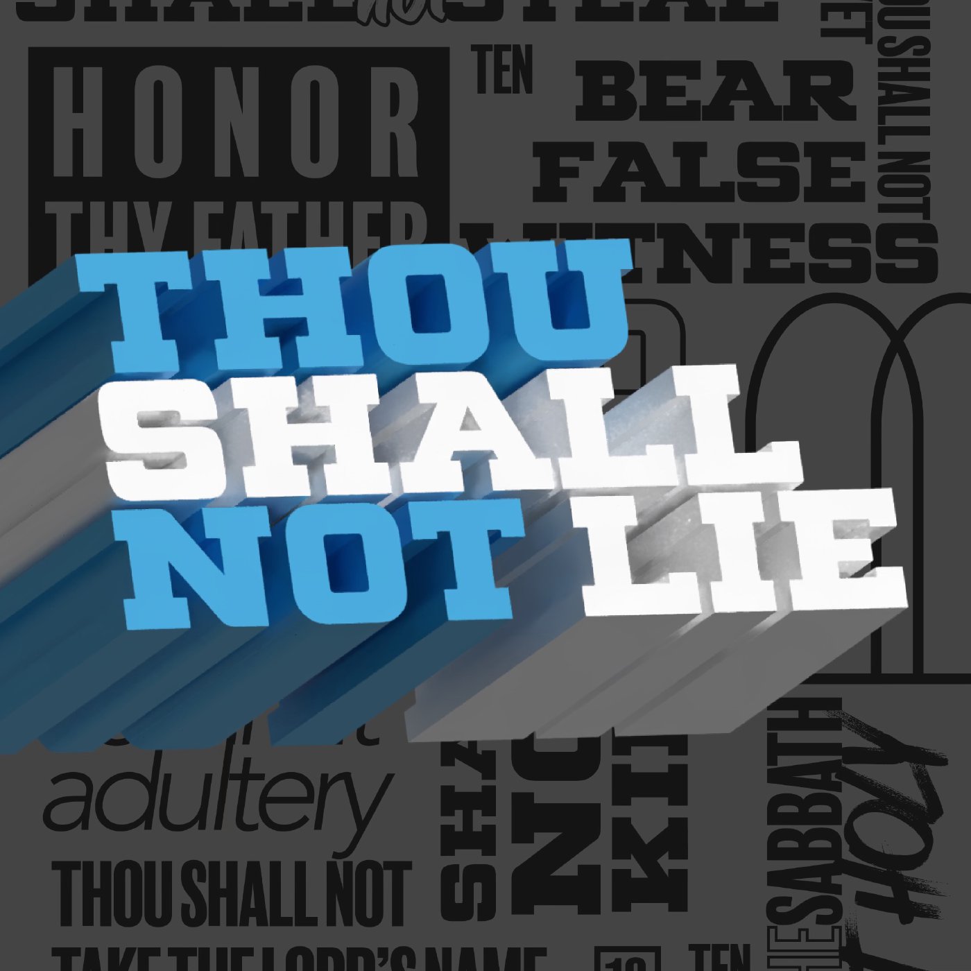 THOU SHALL NOT LIE episode artwork