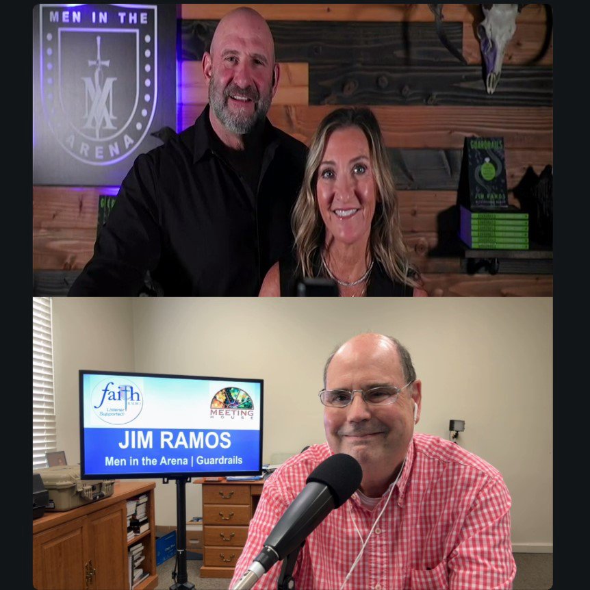 Ramos, Jim and Shanna - Men in the Arena {Guardrails} episode artwork
