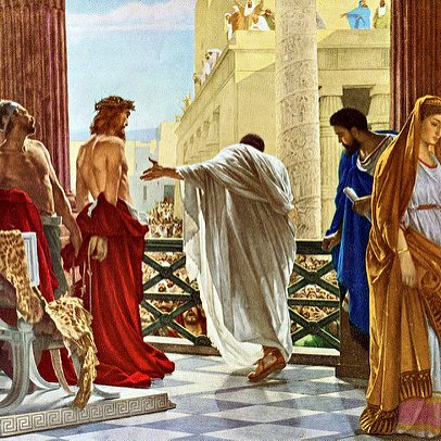 Jesus, Barabbas, and the Crowd episode artwork