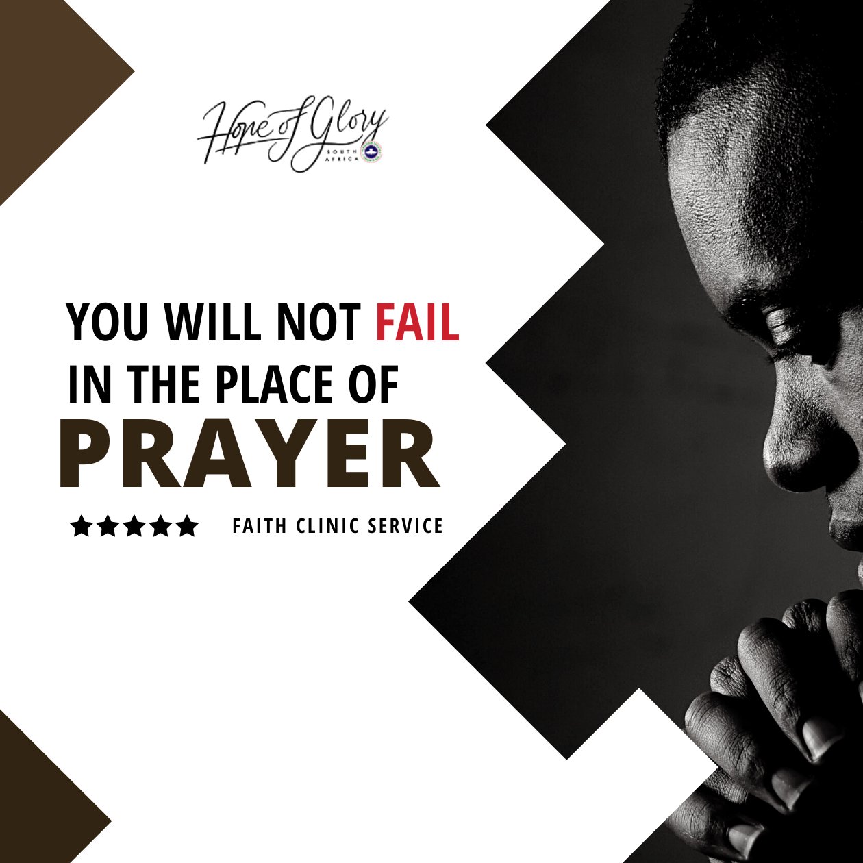 You Will Not Fail In the Place of Prayer - Faith Clinic Prayer Service episode artwork