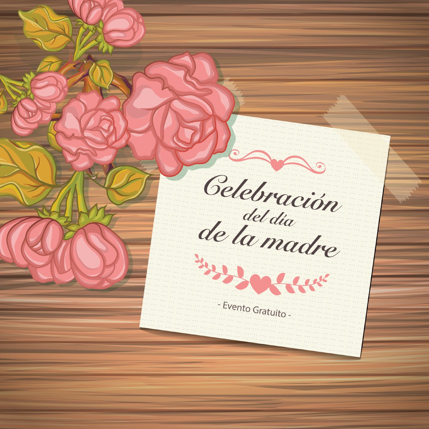 Celebración del día de las madres