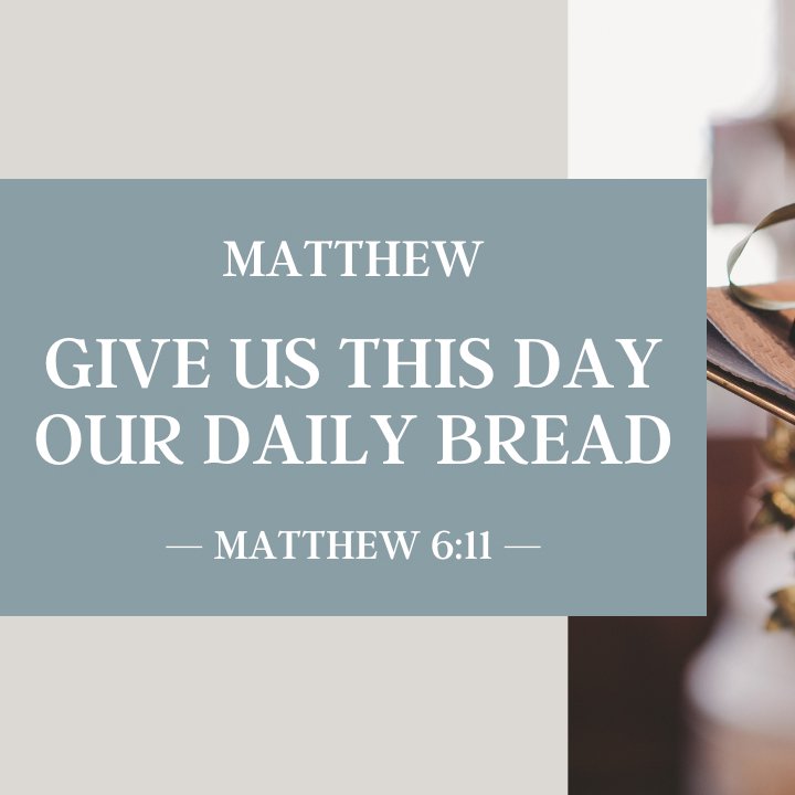 Give Us This Day Our Daily Bread | Matthew episode artwork