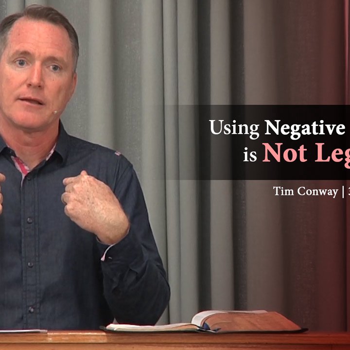 Using Negative Commands is Not Legalism episode artwork