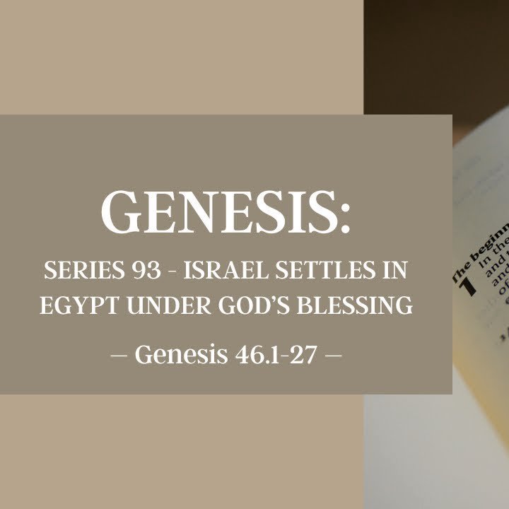 Israel Settles in Egypt Under GOD's Blessing | Genesis episode artwork