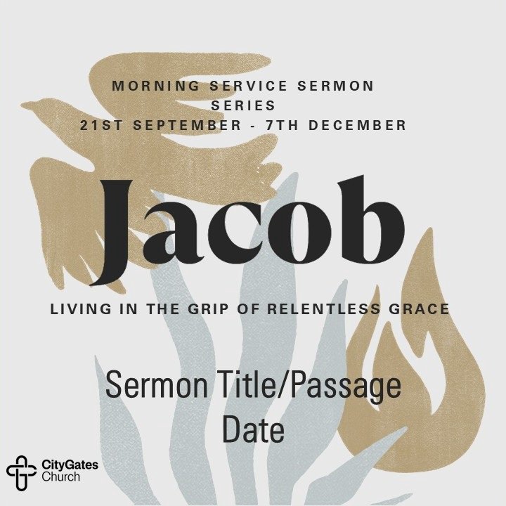 Grace Before Birth - Genesis 25v19-34