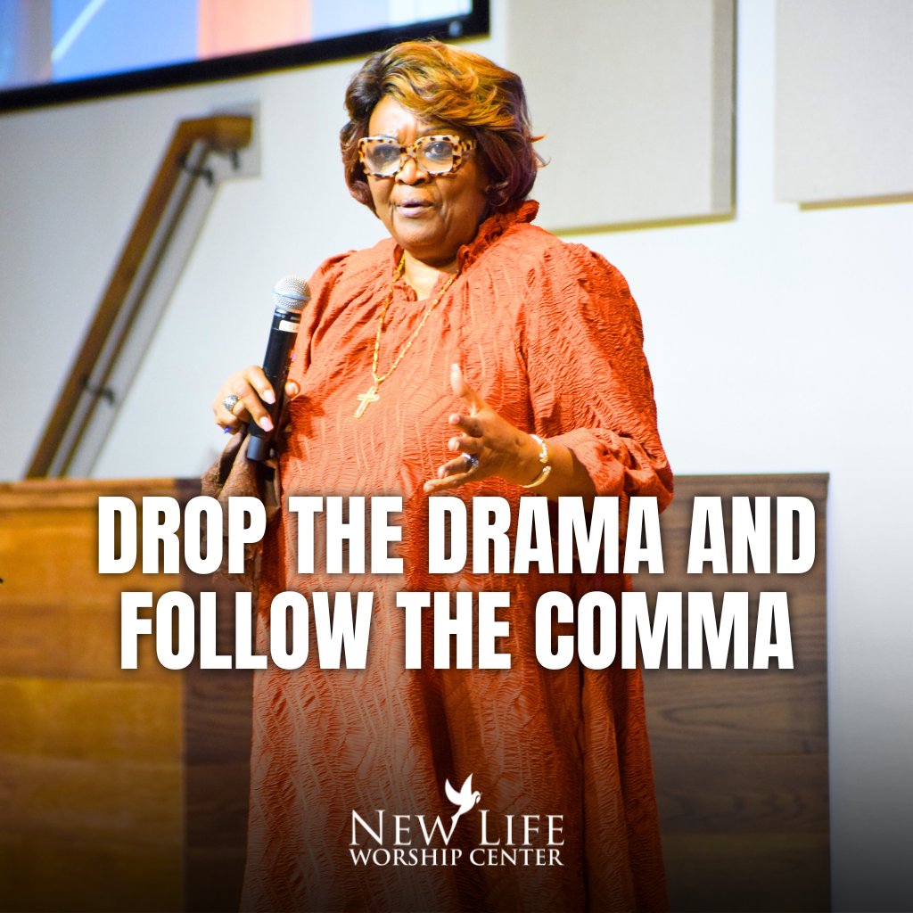 Drop The Drama and Follow the Comma Drop The Drama and Follow the Comma