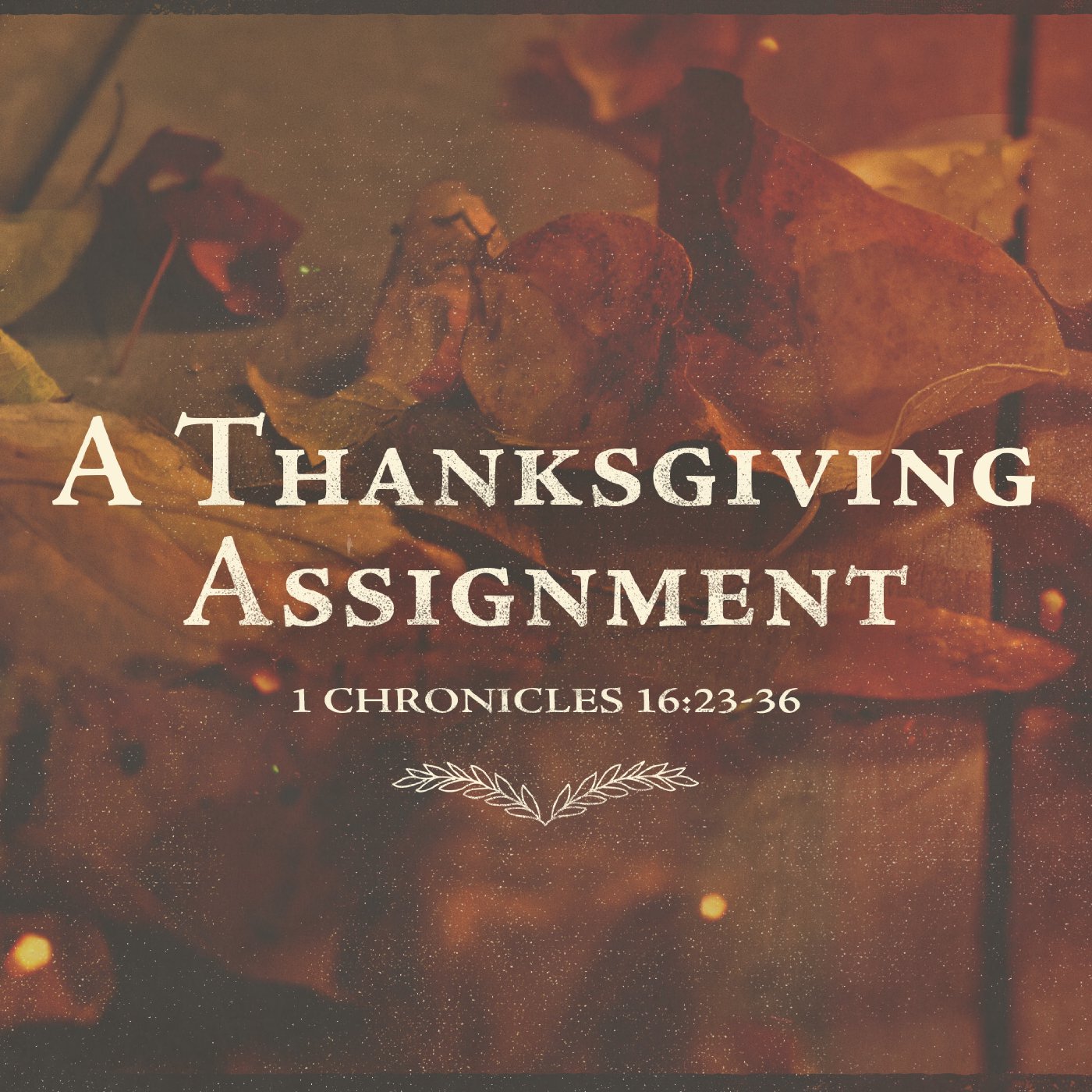 A Thanksgiving Assignment – Part 2 episode artwork