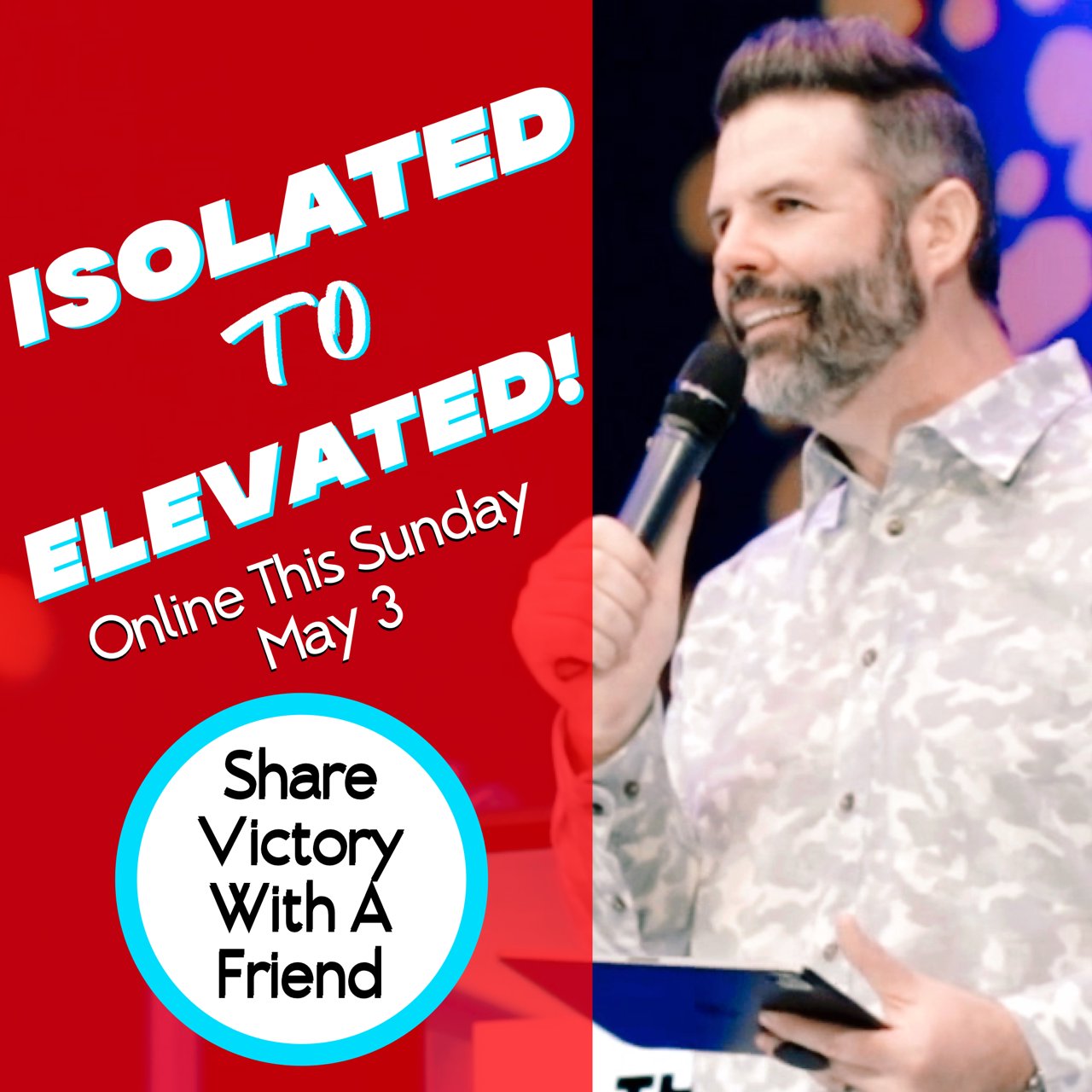 ISOLATED TO ELEVATED!   5/3/20 episode artwork
