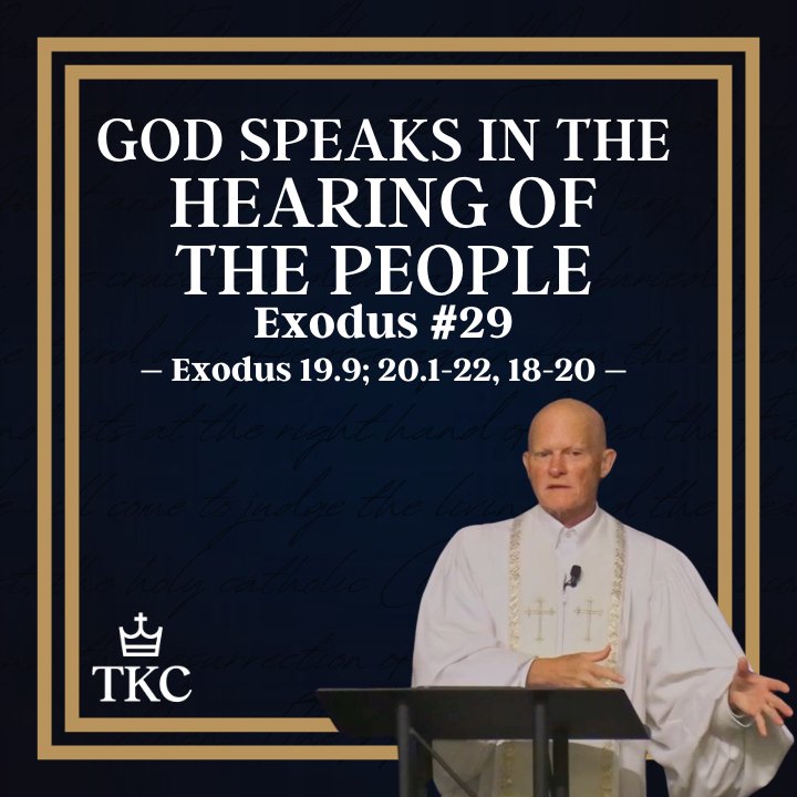 God Speaks in the Hearing of the People | Exodus #29 episode artwork