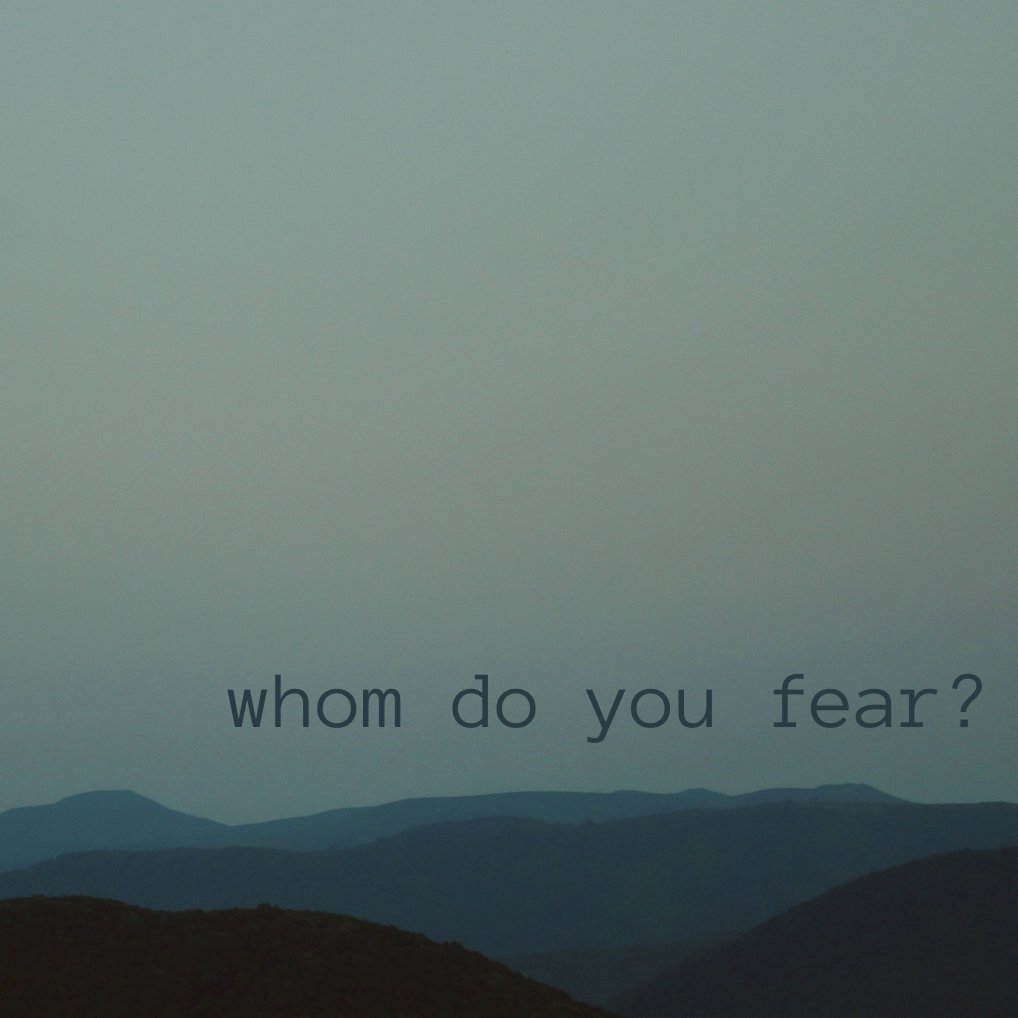"Whom Do You Fear?'" - Exodus 1 episode artwork