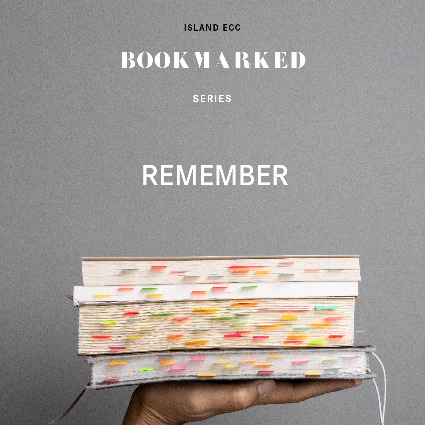 Bookmarked: Remember episode artwork
