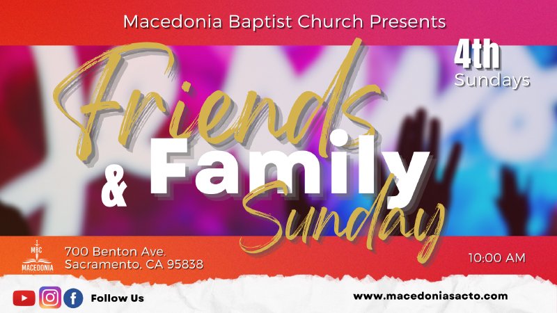 MBC Worship Experience | Macedonia Baptist Church of Sacramento