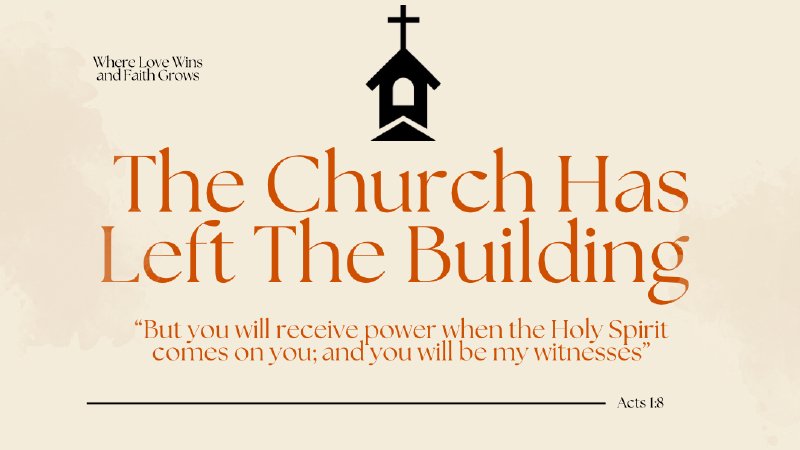 The Church Has Left The Building | English Oaks Seventh Day Adventist ...