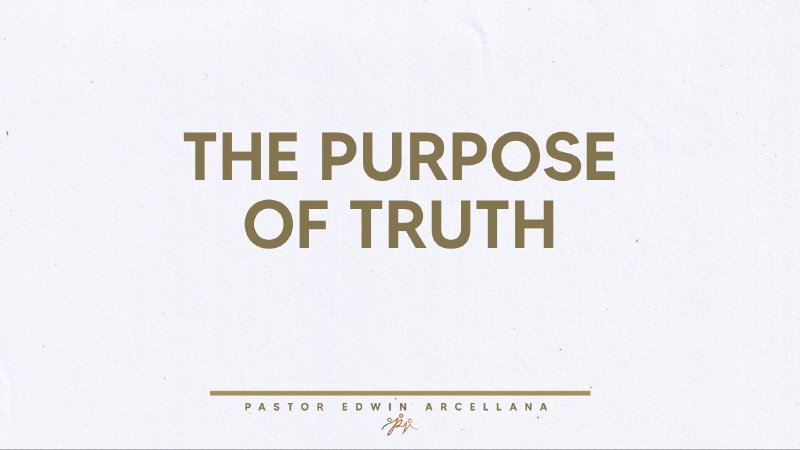 What Is The Purpose Of Truth