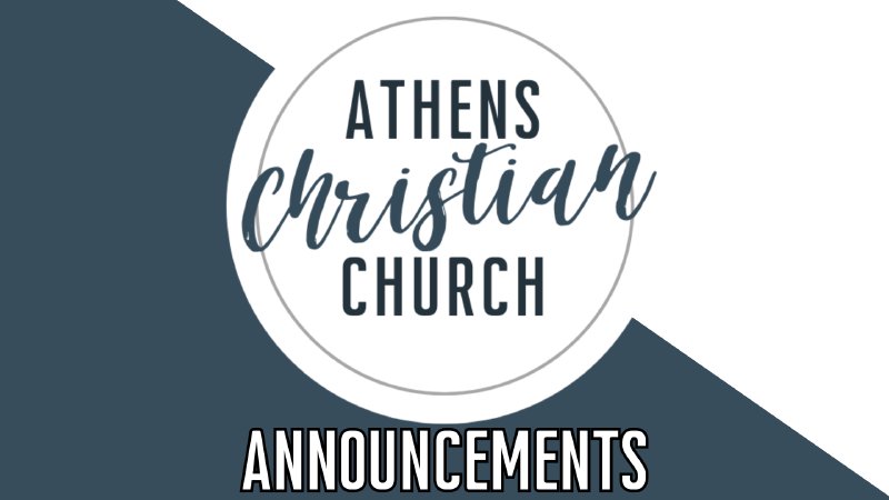 92825 AV | Athens Christian Church