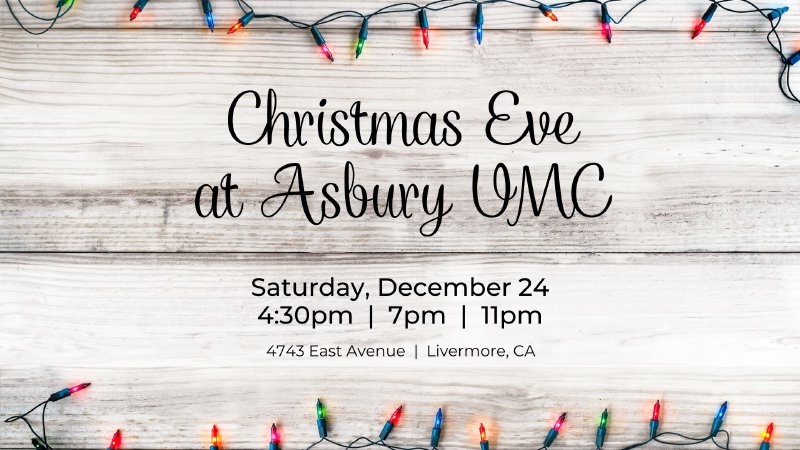 United methodist communion for christmas eve