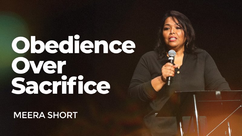 Obedience over Sacrifice