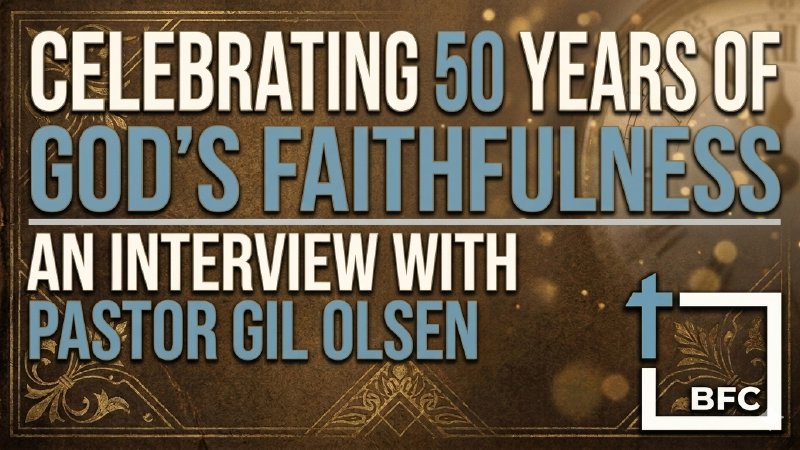 Celebrating 50 Years of God's Faithfulness: An Interview with Founding ...