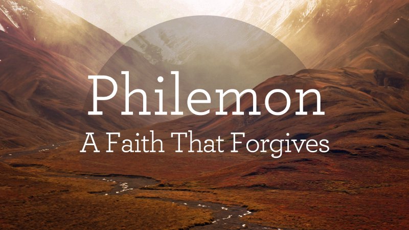 Philemon Sermon Manuscript Compilation | Cornerstone Community Church
