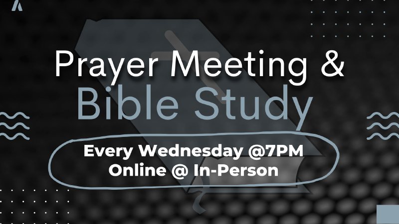 Prayer Meeting and Bible Study | Cornerstone Oakland