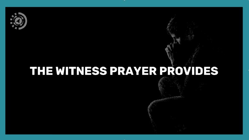The Witness Prayer Provides | First Baptist Church - Richmond KY