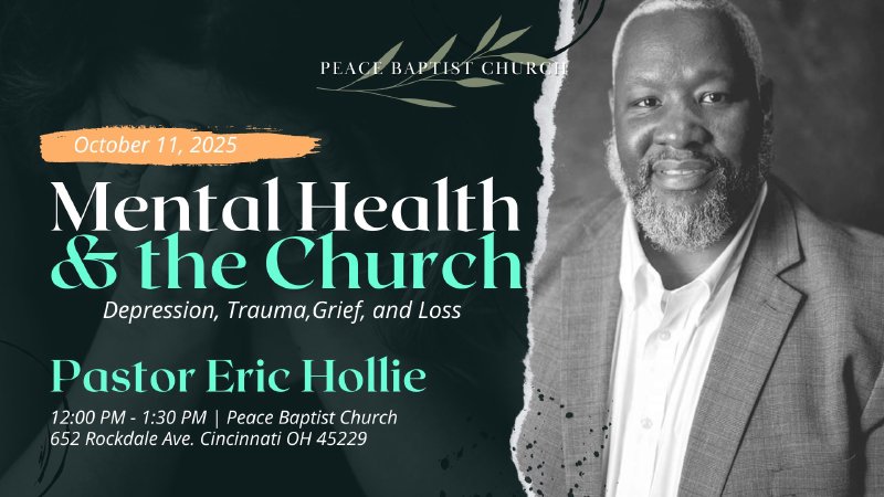 Mental Health And The Church | Peace Baptist Church