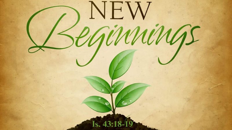 New Beginnings | English Oaks Seventh Day Adventist Church