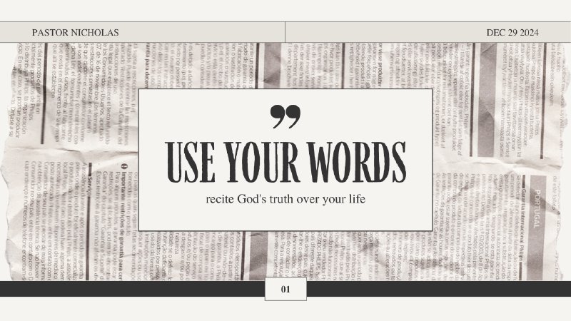 Use Your Words | Church on the Sound