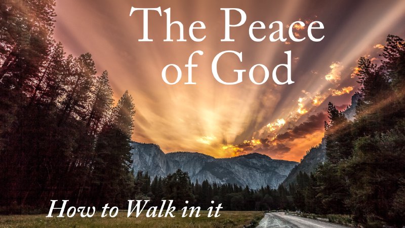 The Peace of God | Word By Mail