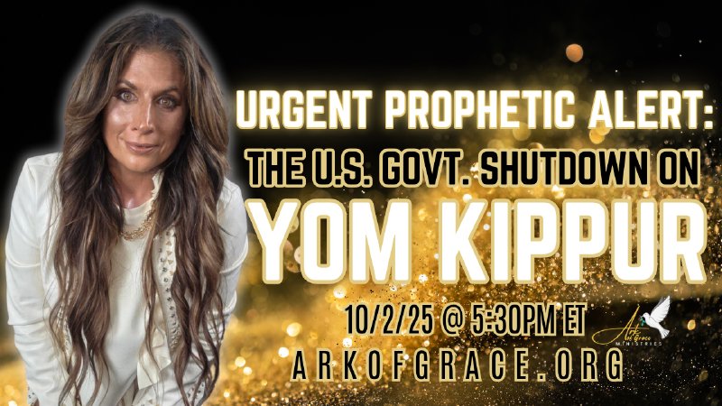 Urgent Prophetic Alert: The U.S. Government Shutdown on Yom Kippur ...