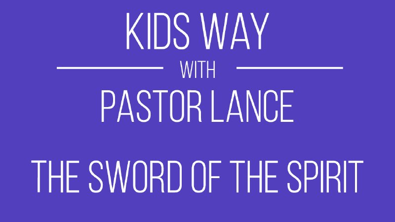 Pastor Lance Sword of the Spirit | Family Church Bryant