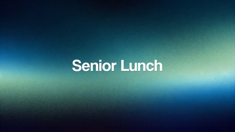 Senior Lunch | PCSeattle